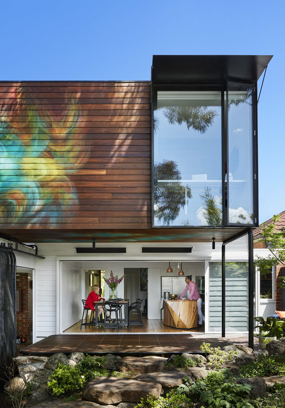 idesign kiah house ngoi nha thien dinh lam tu vat lieu tai che o uc 01