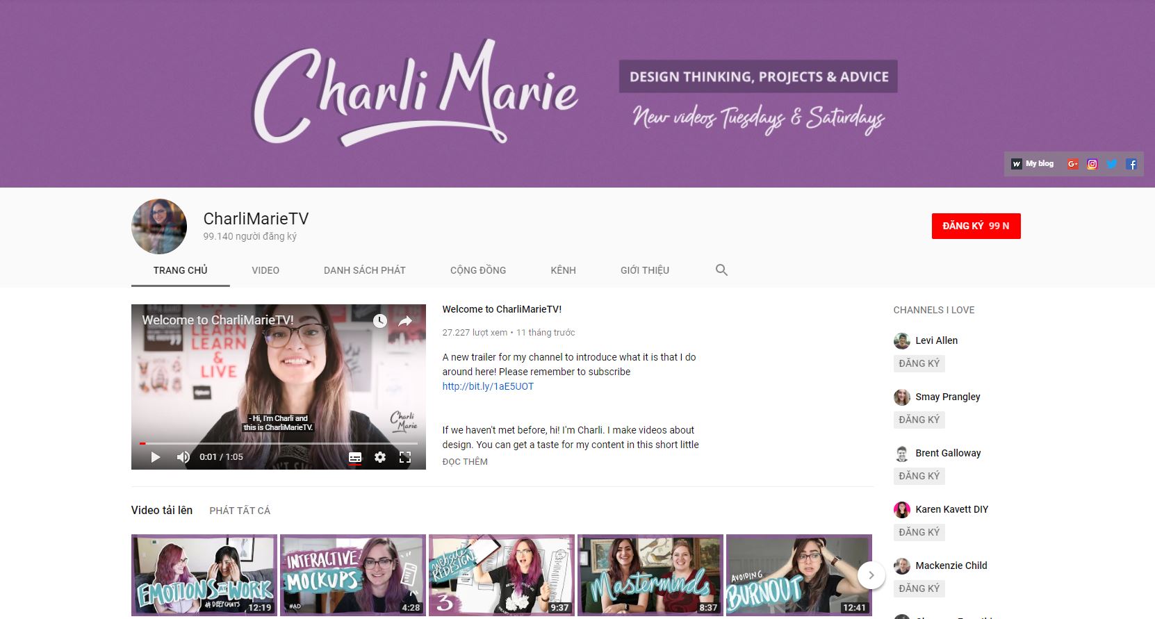 id kenh youtube cho ui 5