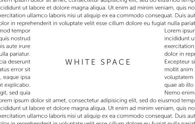 white space 12