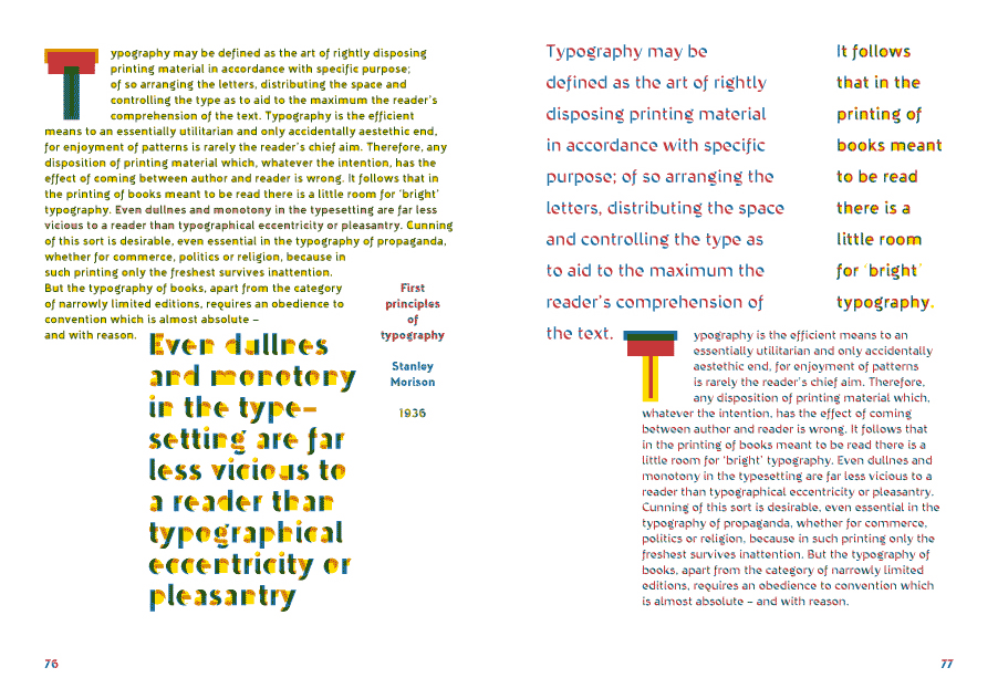novo typo spread
