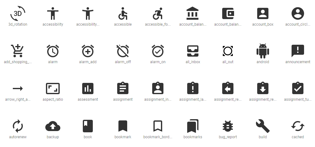 id material google 2