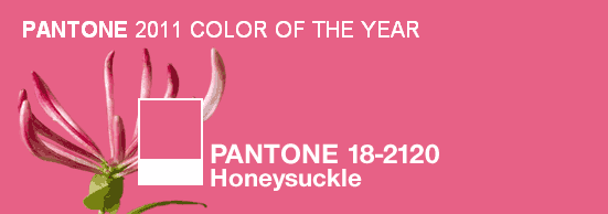Honeysuckle: Màu của năm 2011