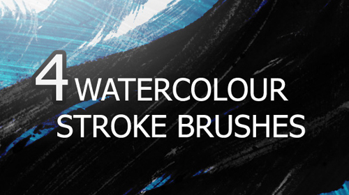 20 bộ watercolor brush miễn phí - iDesign