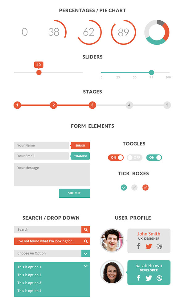 Flat-UI-Elements