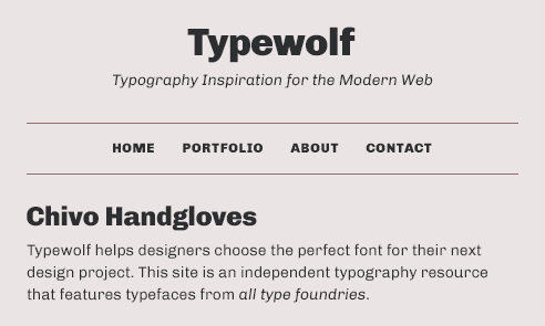 chivo-font-sample