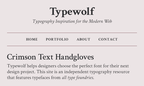 crimson-text-font-sample