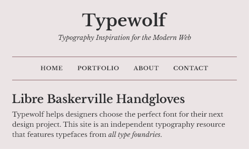 libre-baskerville-font-sample