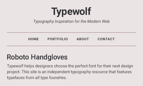 roboto-font-sample