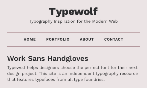work-sans-font-sample