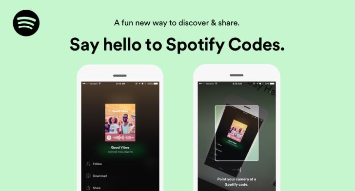 new spotify codes