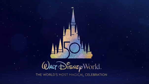 iDesign | Công bố logo kỉ niệm 50 năm Disney World thiên đường cổ tích