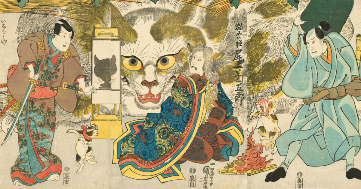/meo meo/ Câu chuyện đằng sau những bức tranh mèo độc đáo của Utagawa Kuniyoshi