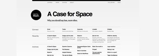 Những bước đơn giản để thiết kế Web Minimalism