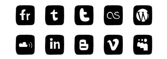 500+ Icon mạng xã hội miễn phí