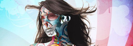 Làm sao để tạo cô gái bằng các vector