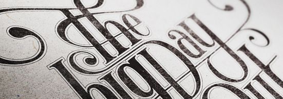 Những mẫu typography đẹp mắt