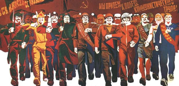 Constructivism và các thiết kế áp phích Soviet