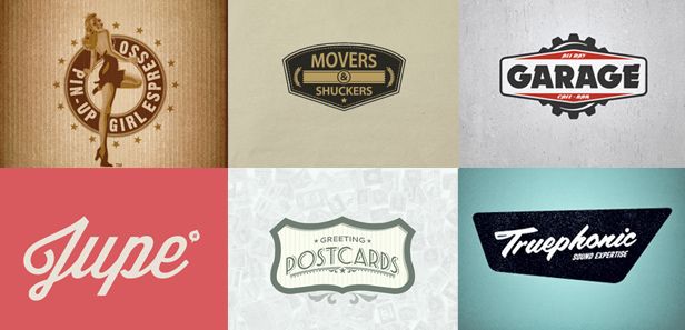 Bộ sưu tầm những vintage logo ấn tượng