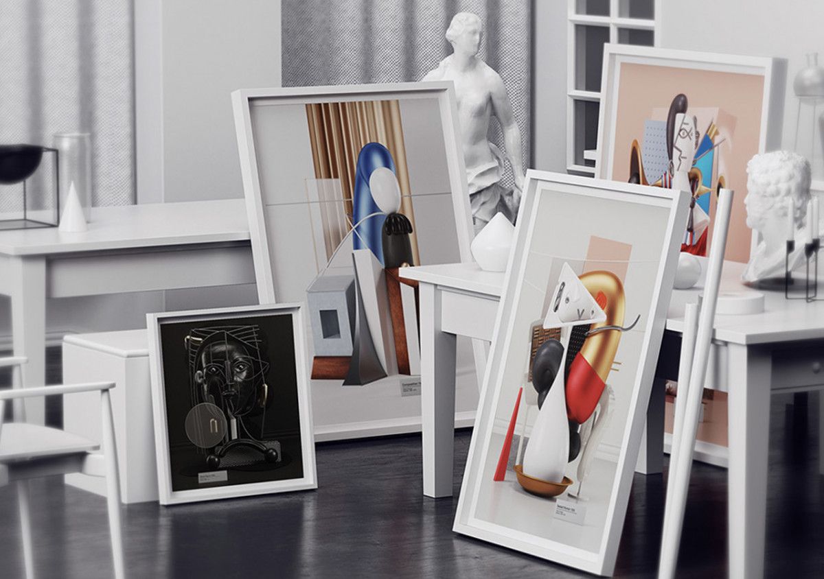 Omar Aqil và những tác phẩm mô tả tranh của Picasso