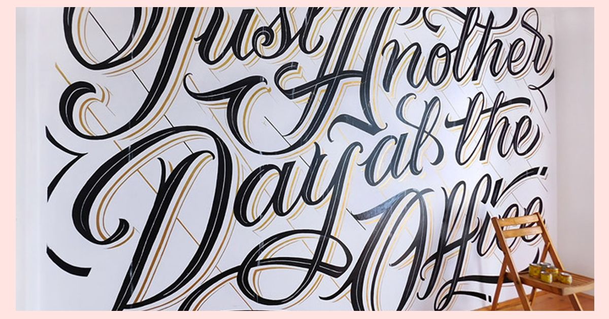 Cảm hứng từ tác phẩm hand-lettering "ảo diệu" của Mateusz Witczak