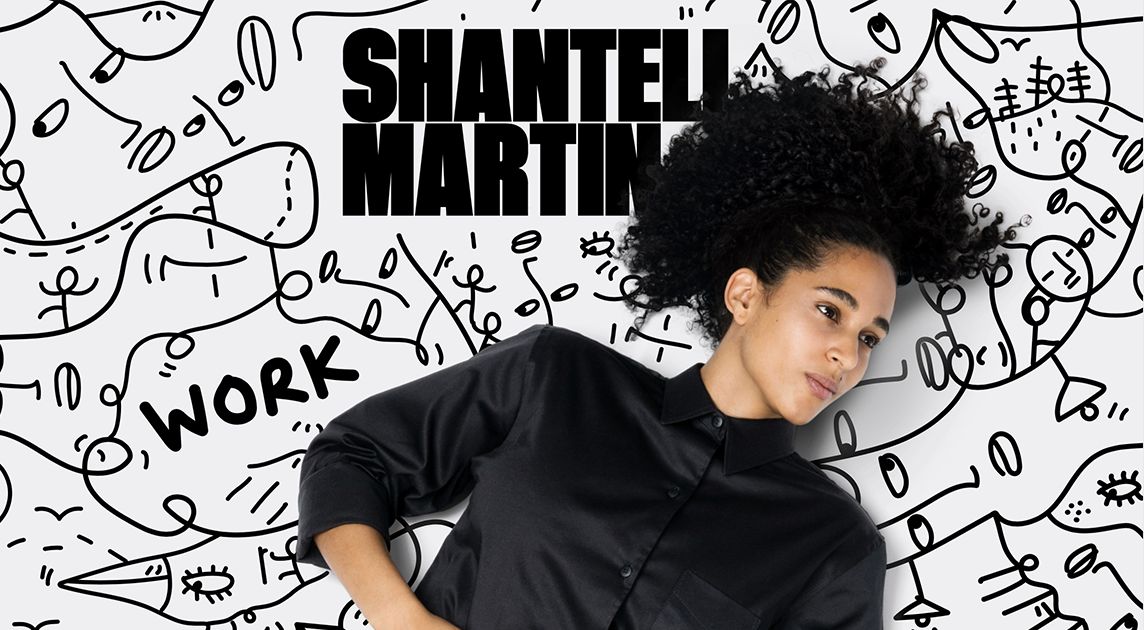 Shantell Martin - Nghệ thuật thị giác, chỉ trắng và đen