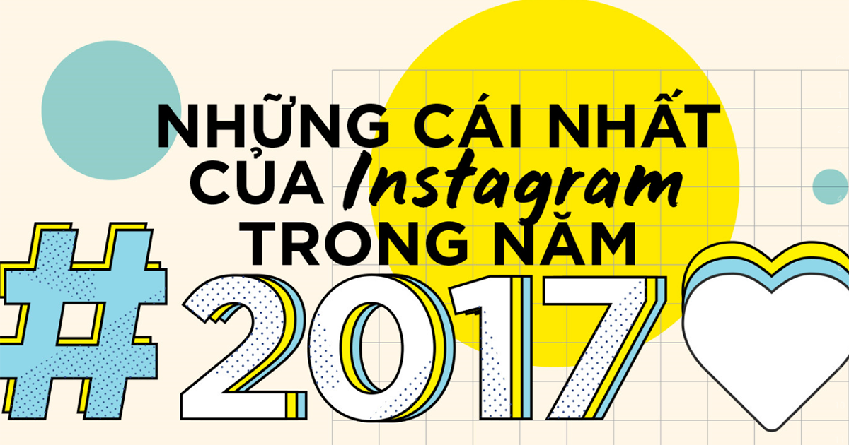 10 cái "nhất" trên Instagram năm 2017