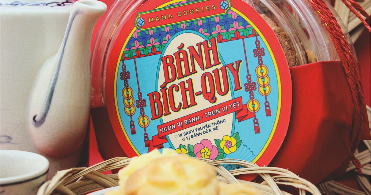 Mama Cookies và hộp bánh đậm đà truyền thống Việt