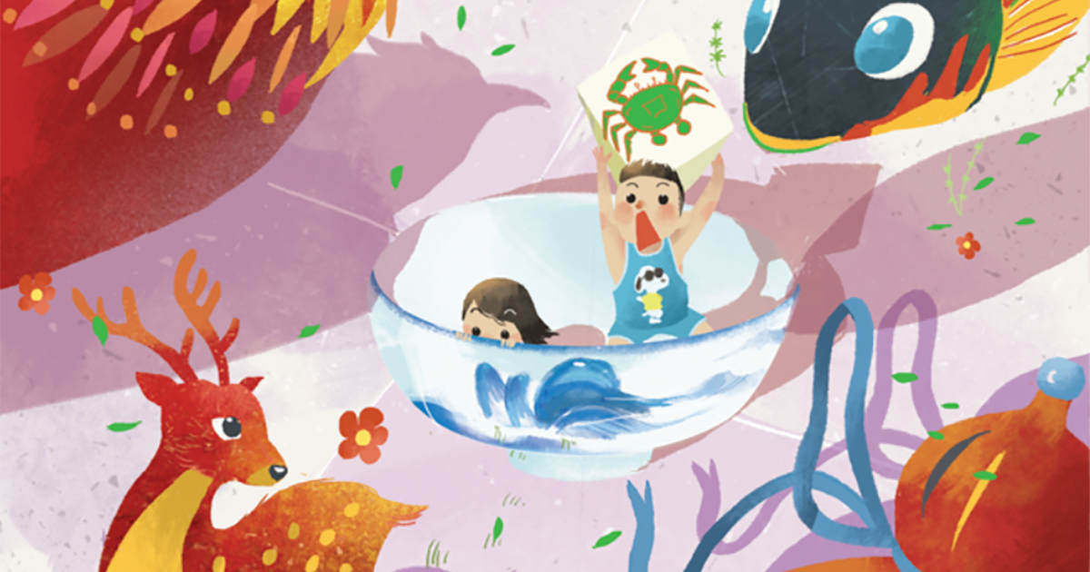 Vườn Illustration và những nét đẹp truyền thống ngày Tết