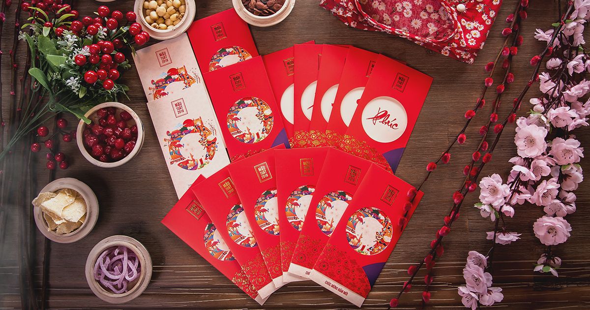 Lì xì bạn một chuyến hành trình Tết