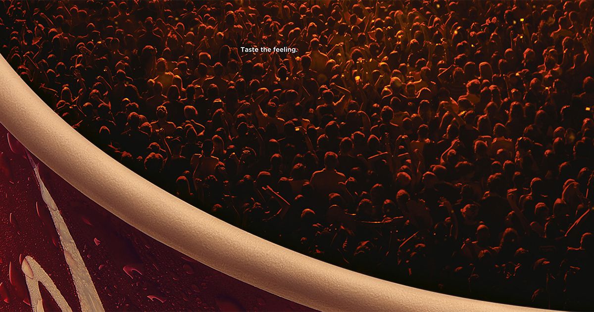 Coca-Cola biến mọi người trở thành nước giải khát trong print-ads mới