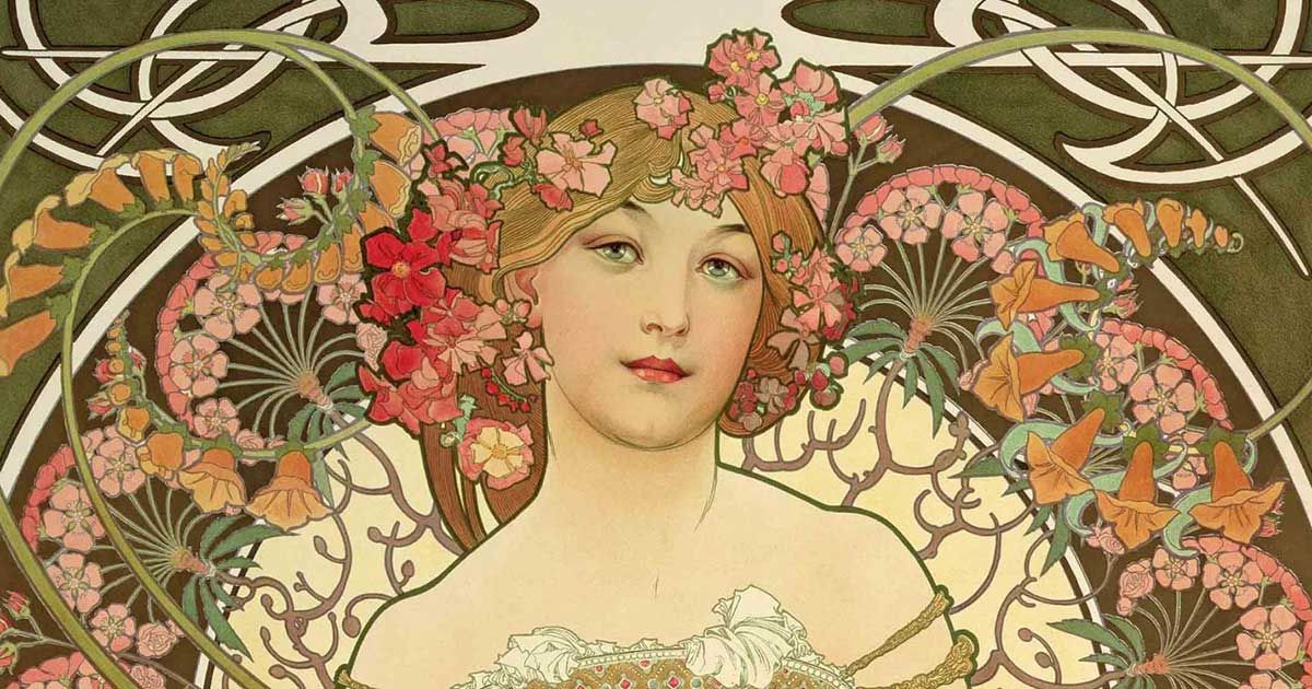 Art Nouveau và thế giới đầy mê hoặc của trường phái Tân nghệ thuật