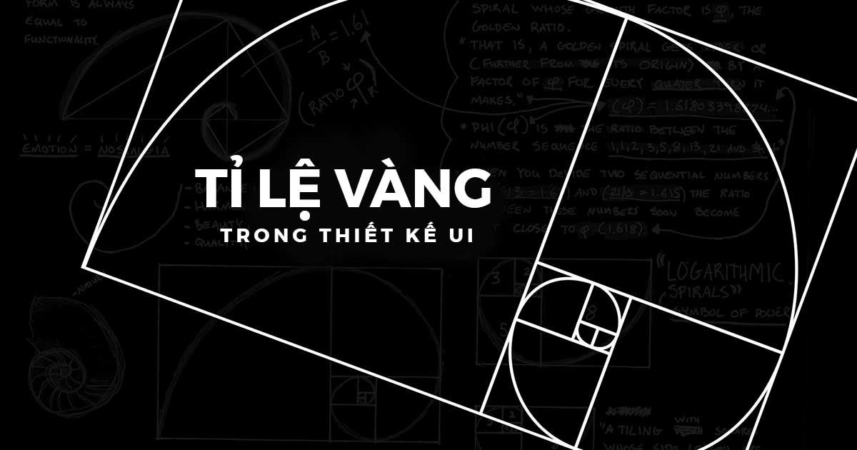 Tỉ lệ vàng - làm sao thiết kế một UI cân bằng?