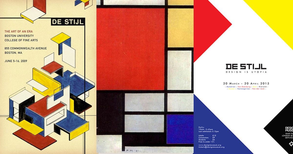 De Stijl - Nơi giao thoa giữa nghệ thuật ứng dụng và kiến trúc
