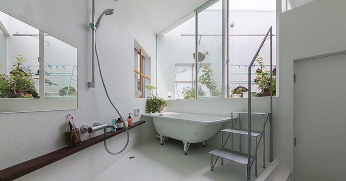 Ngôi nhà 7 tầng với độ cao 2 tầng