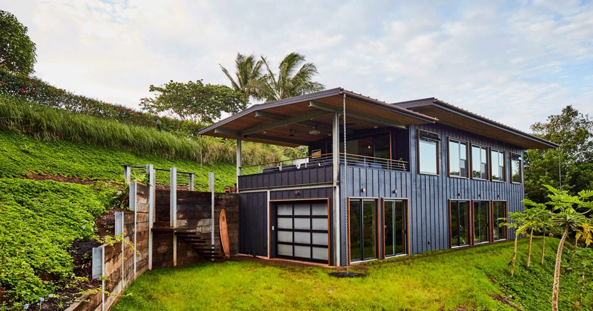 Ngôi nhà Hawaii tạo ra điện và nước còn nhiều hơn nó tiêu thụ