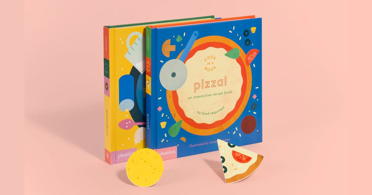 Cook in a Book - Cuốn sách minh hoạ vui nhộn công thức nấu ăn cho trẻ em
