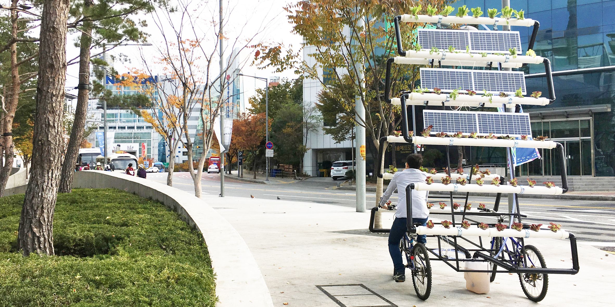 Bike Share Farm - Ý tưởng giúp dân thành thị chịu khó trồng cây hơn