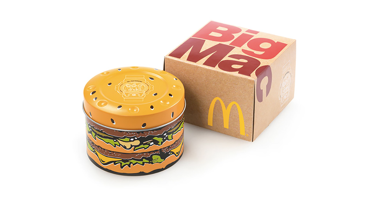 McDonald's kỷ niệm 50 năm của Big Mac với G-SHOCK và New Era