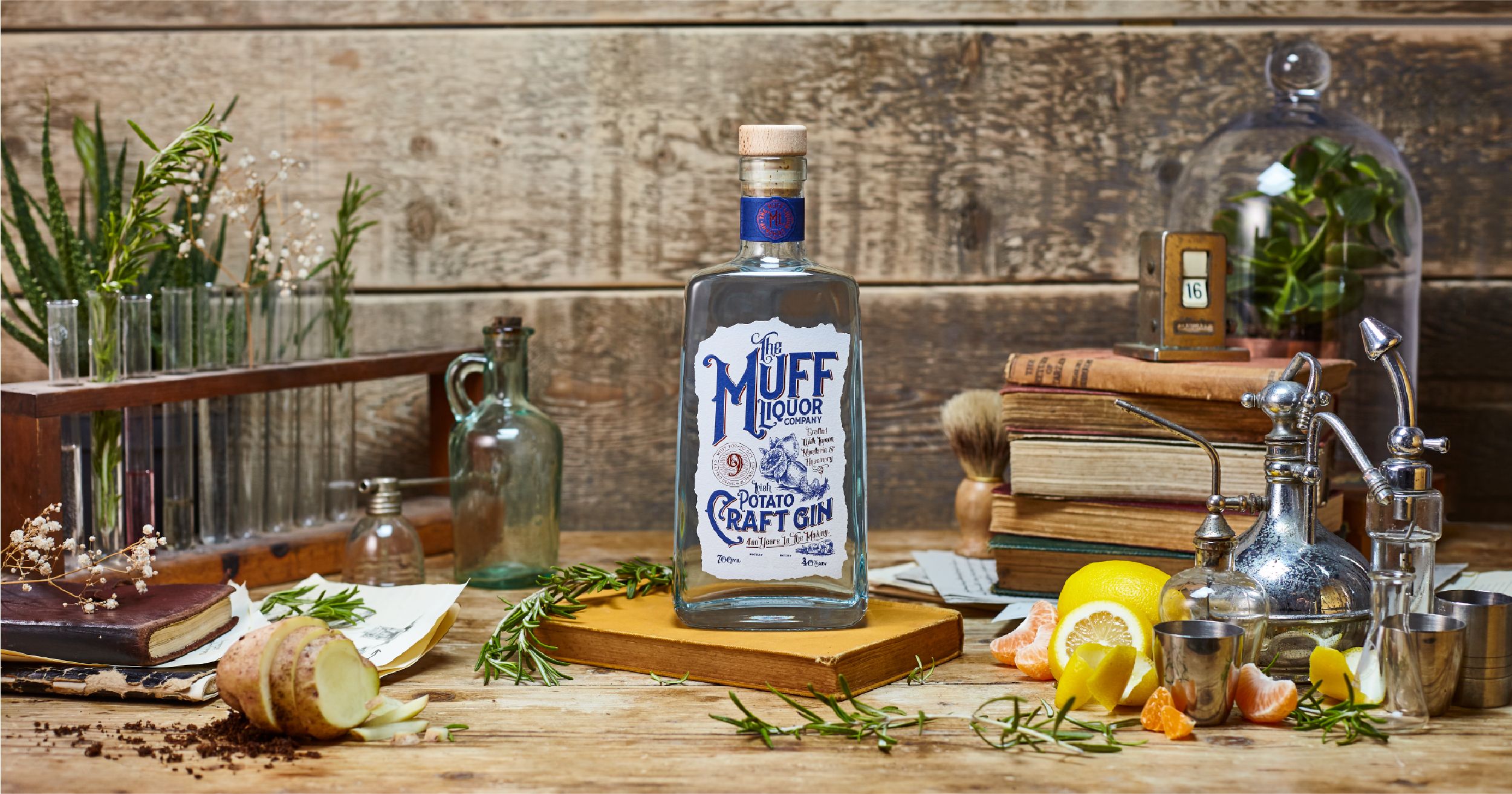 Muff sản xuất rượu gin từ khoai tây