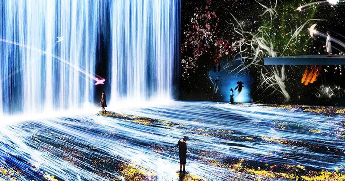Teamlab xây dựng ý thức về tự nhiên qua triển lãm sắp đặt tại Paris
