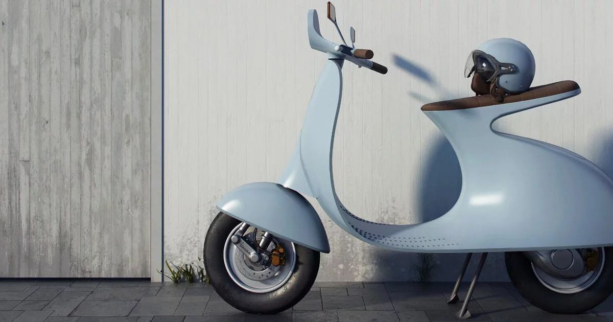 Vespa trở lại trong hình hài tân thời tuyệt đẹp