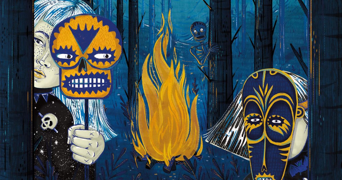Dạo quanh rừng tối vào đêm Halloween