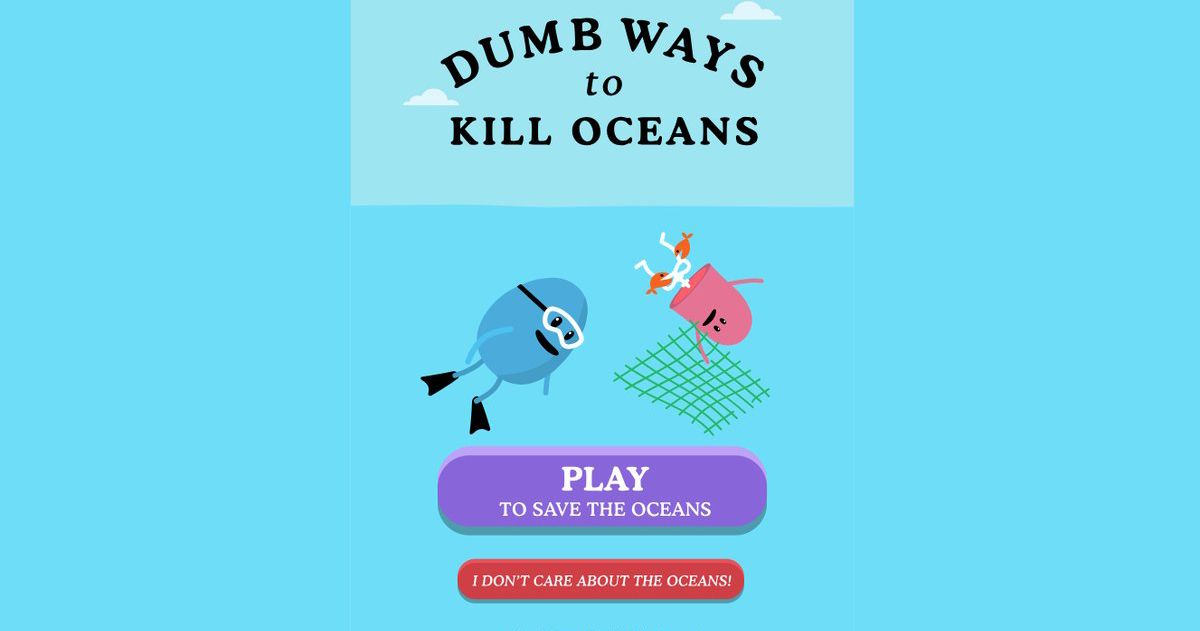 Game "Dumb Ways to Die" ra mắt phiên bản "Dumb ways to kill Oceans"