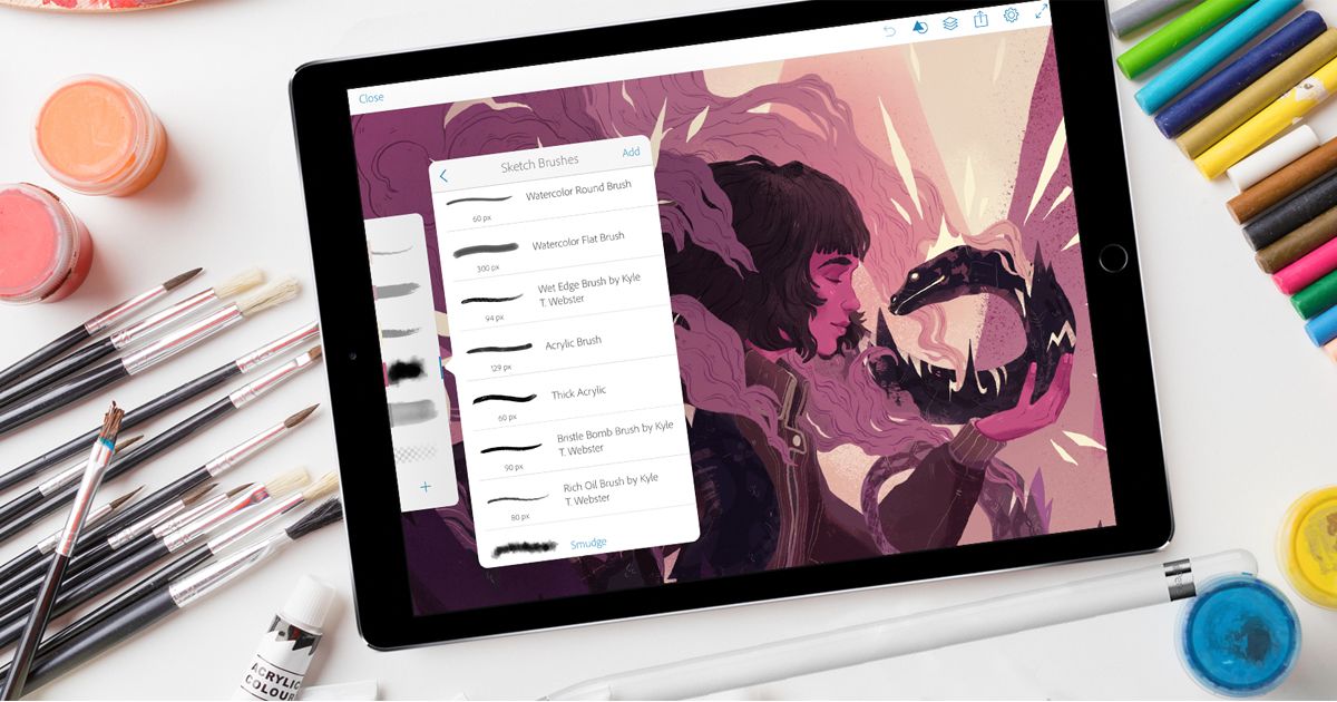 Trải nghiệm vẽ tuyệt hảo với app Adobe Draw và Sketch!