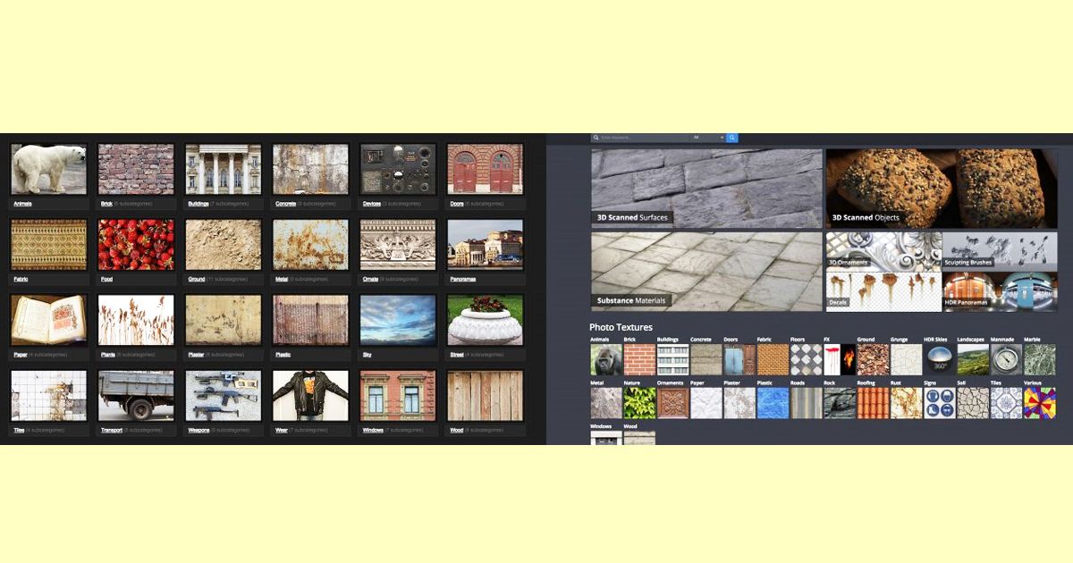 3D Texture và nơi tìm ra chúng!