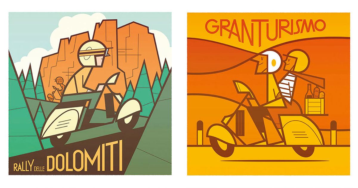 Nghệ sĩ minh hoạ Ale Giorgini với lối vẽ vector đầy cuốn hút