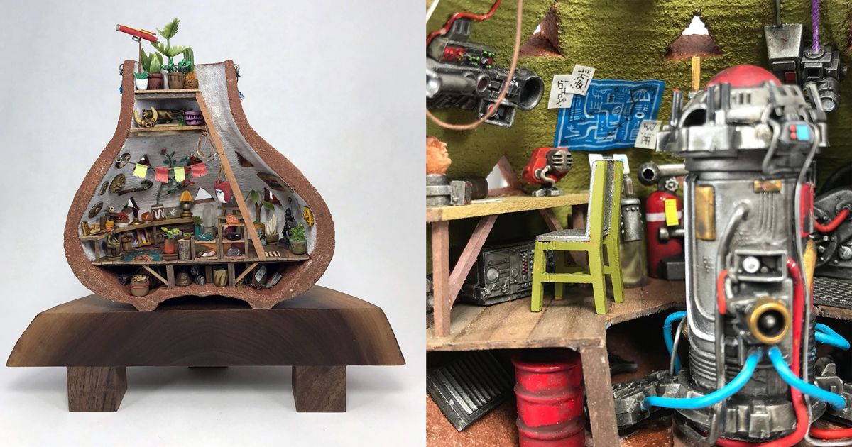 Ngắm nghía những studio nhỏ xinh trong lồng bình gốm