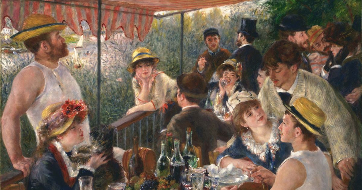 Câu chuyện đằng sau tuyệt tác "Luncheon of the Boating Party" của Renoir (P1)