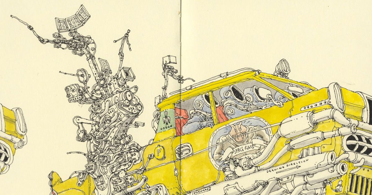 Nghệ sĩ của tuần: Mattias Adolfsson với những câu chuyện xoắn xuýt