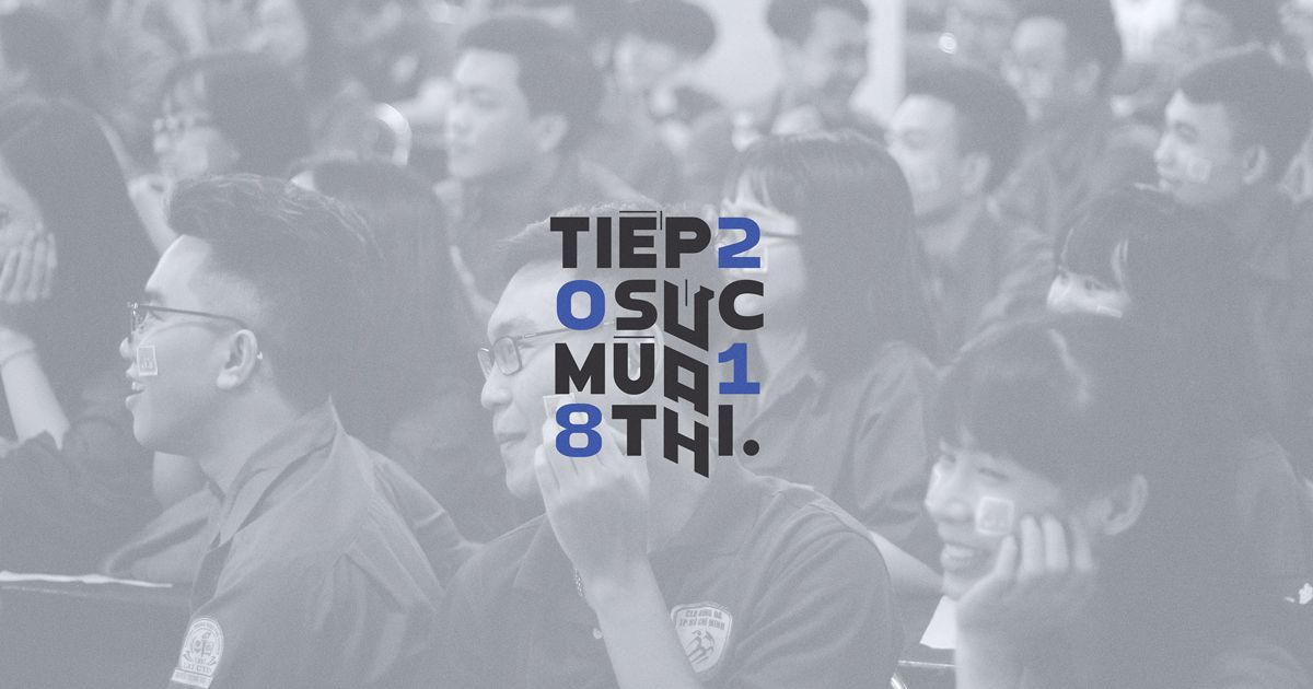 Bộ nhận diện "Tiếp sức mùa thi" của trường Đại học Kiến trúc TP. Hồ Chí Minh